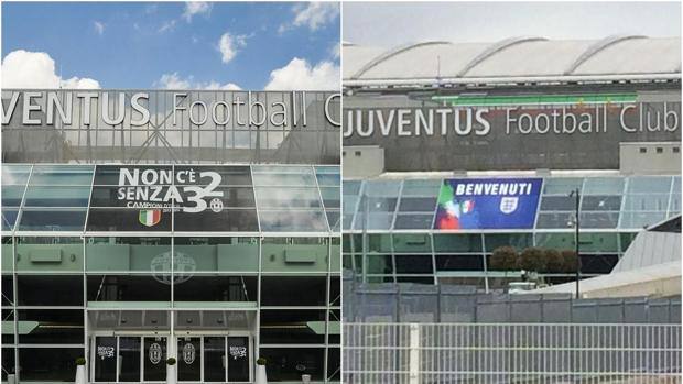 Juventus Stadium, la Figc copre il simbolo dei 32